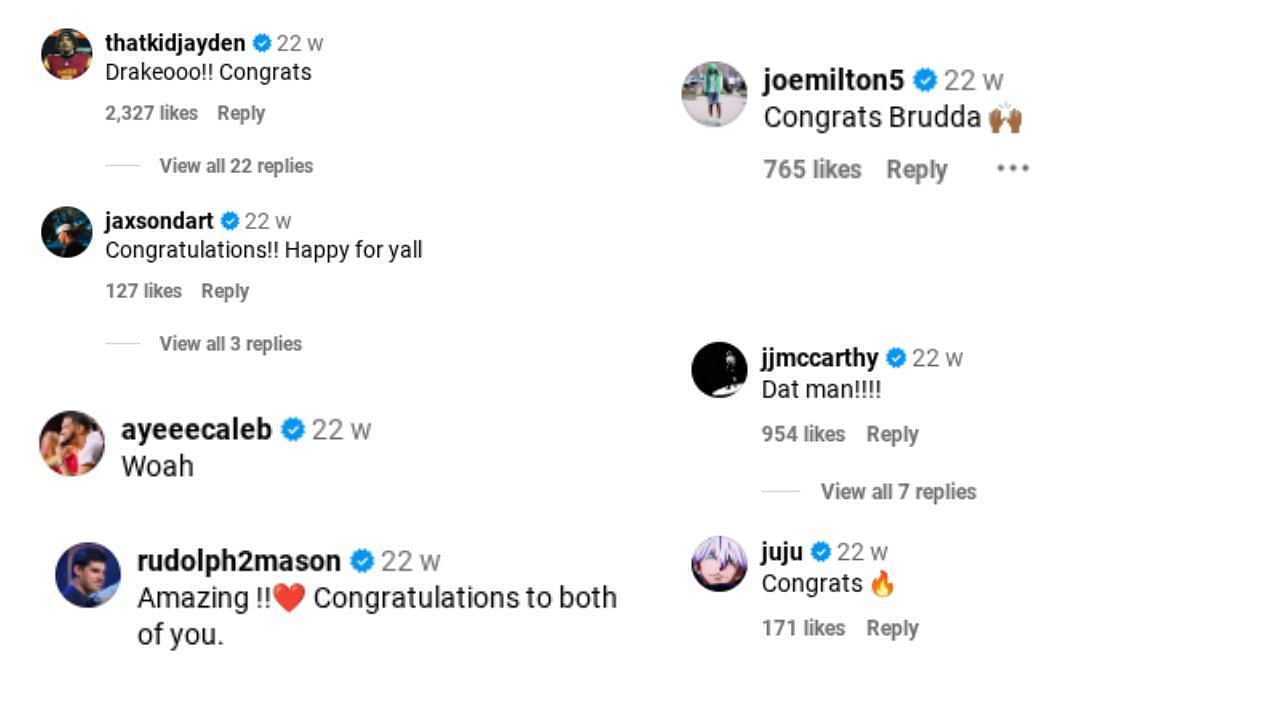 Source: (Via Instagram/ @Drake.Maye)